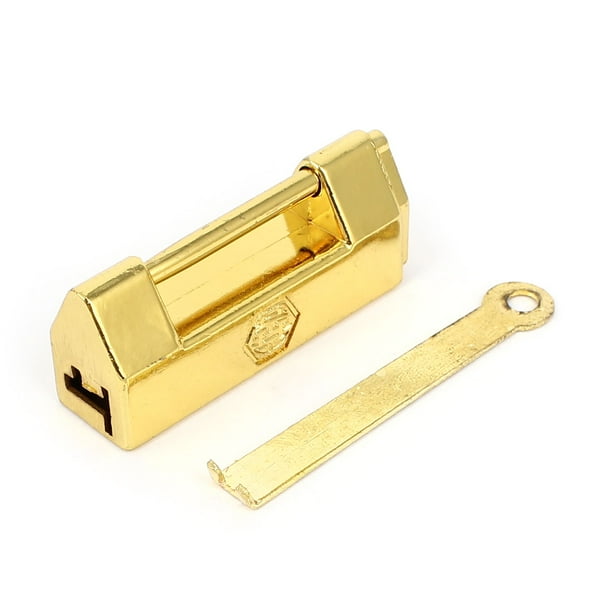 Jewelry Box Lock Drawer 2.5cm Inner Length Print Metal Security
