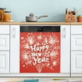 thumbnail image 5 of Ryvnso Happy New Year Dishwasher Magnetic Refrigerator Magnet Cover Kitchen Home Decorative 23"x26", 5 of 6