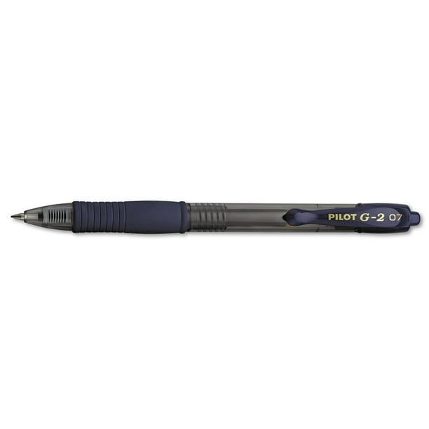 Cuidado Finanzas pimienta Pilot G2 Premium Retractable Gel Ink Pen, Navy Ink, .7mm, Dozen -PIL31187 -  Walmart.com