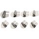 thumbnail image 1 of Sewing Rolled Hemmer Foot, 3-10MM Wide Rolled Pressure Foot, Sewing Machine Presser Foot Hemmer Foot, Hemmer Attachment Folder Curler Parts, Universal, 1 of 5