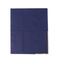 thumbnail image 4 of BalsaCircle 50 Navy Blue Plain Soft 2 Ply Dinner Table Paper Napkins with Gold Foil Edge Party Events Decorations, 4 of 8