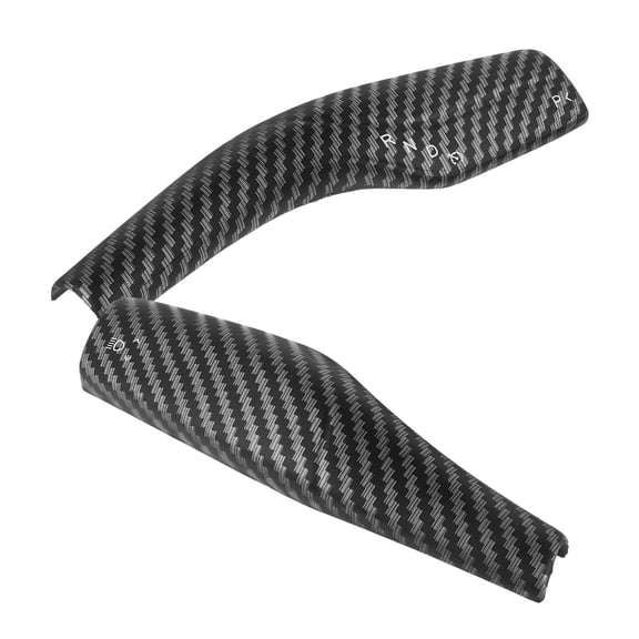 2pcs Gear Shift Covers Replacement Lever Steering Wheel Cover Car Interior Accessories Steering Wheel Column Covers Column Shift Knob Covers