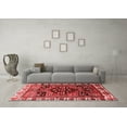 thumbnail image 3 of Ahgly Company Indoor Square Persian Red Traditional Area Rugs, 5' Square, 3 of 4