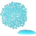 thumbnail image 1 of Paquete de 300 piedras luminosas NQ para jardín que brillan en la oscuridad azules, 1 of 5