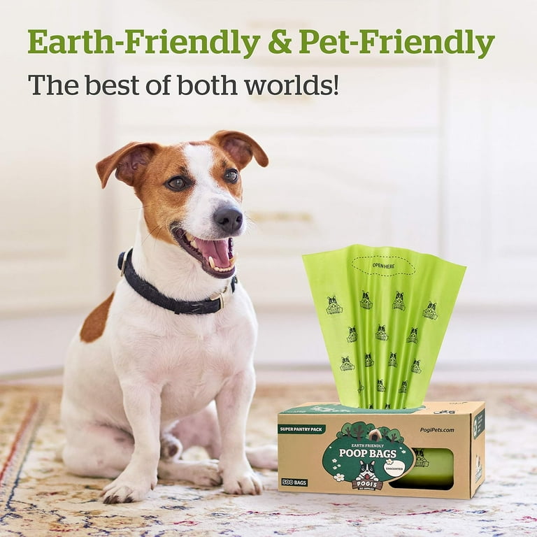 Pogi s Dog Poop Bags 500 Unscented Doggie Poop Bags for Yards Leak Proof Dog Waste Bags Ultra Thick Extra Large Poop Bags for Dogs Cats