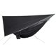 thumbnail image 5 of Hamaca para acampar con red, lona para tienda de campaña, lona para lluvia para Patio, patio trasero, mochilero negro y negro, 5 of 8