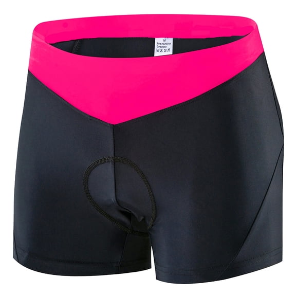 Women’s Padded Bike Shorts Gel Cycle Shorts Women Breathable Comfortable Cycling Shorts Black XXL