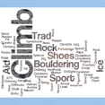 thumbnail image 3 of CafePress - Climbing Words Light T Shirt - Men's Classic Graphic T-Shirt, 3 of 4