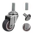 thumbnail image 3 of 5 Pcs Roulettes de 1 Pouce Roulettes Pivotantes Robustes Roulettes de Meubles Roulettes, 3 of 9