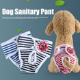 thumbnail image 2 of Pañal menstrual reutilizable para mascotas, ropa interior sanitaria segura para cachorros, duradera, lavable, de algodón, fisiológica, para perros machos y hembras, 2 of 5