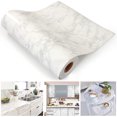 thumbnail image 2 of Marble Paper Granite Roll 16" x 160",Self Adhesive Thick Wallpaper for Kitchen Countertop Furniture Refurbishment,Waterproof Removable Countertop Paper Granite Vinyl Film Stick, 2 of 7