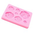 thumbnail image 4 of Molde de Pastel de Silicona Rosa 3D Baoblaze Herramienta de Decoración DIY, 4 of 7