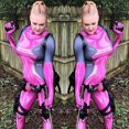 thumbnail image 3 of Disfraz de Deadpool para mujer, disfraz de Halloween para adultos, niñas y mujeres, mono Zentai, 3 of 5