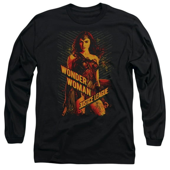 Justice League Movie - Wonder Woman - Long Sleeve Shirt - Large