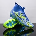 thumbnail image 2 of Zapatos de fútbol al aire libre para hombre, zapatillas de fútbol, tacos de entrenamiento de hierba, partido, ultraligero, antideslizante, Unisex, TF/FG Futsal Turf, 2 of 5