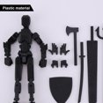 thumbnail image 3 of Robot Mechanical Toys Multi-Articular Figuras Mannequin Toy 3D impreso 20 cm múltiple para la escritorio, 3 of 9