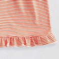thumbnail image 6 of TOWED22 Toddler Girl's Summer Clothes Short Sleeve Tops and Shorts 2 Piece Set Cute Vacation Outfits(Blue,18-24 M), 6 of 8