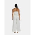 thumbnail image 3 of Attitude Unknown Women's Halter Vest and Wide Leg Pants Suit, 2-Piece, Sizes XS-XL, 3 of 4