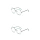 thumbnail image 4 of Sonducket Gafas de lectura, gafas de lectura, lentes antiazules, antirreflectantes, cuadradas de gran tamaño, para mujer, bloque azul, Type1 NO1, 4 of 6