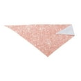 thumbnail image 4 of Bingfone Rose Gold Glitter-Washable Dog Scarf Triangle Adjustable Puppy Bandana Bib Handkerchief For Medium Large Dog Cat, 4 of 9