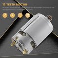 thumbnail image 4 of 13 Teeth Motor 18V Replace for BOSCH GSR 18-2-LI GSB 18-2-LI PSB 1800 LI-2 Screw Driver, 4 of 5