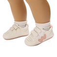 thumbnail image 3 of Cute Baby Unisex PU Leather Non-slip Soft Soled Hook Shoes Sneakers 0-18months, 3 of 5