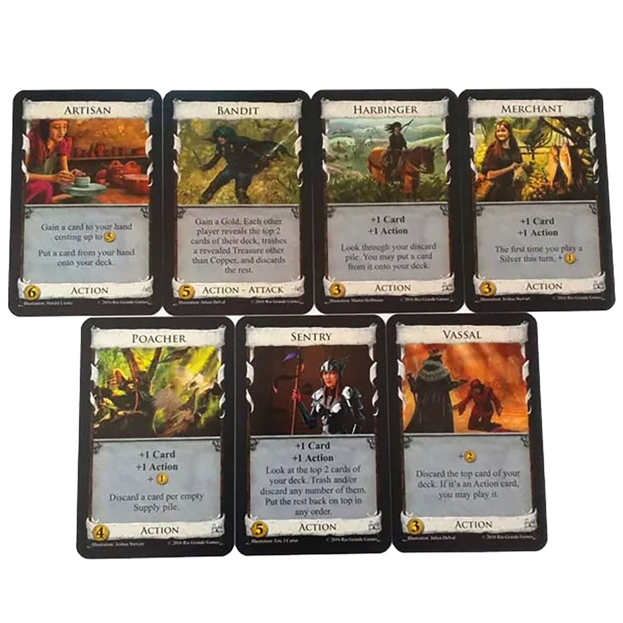Rio Grande Games: Dominion - 2nd Edition Original Deck-Building Strategy Game, Updated Cards-Artwork-Streamlined Rules, Ages 14+, 2-4 Players, 30 Min