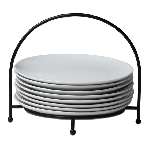 TAG Whiteware Buffet Plates, Set of 8