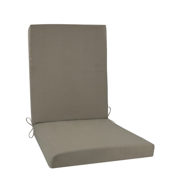 Outdoor Chair Cushion Cozival Outdoor Dining Chair Cushions - Water-Resistant Square Seat Pads for Metal/Wicker Chairs, Uv-Protected & Durable for Patio, Garden & Poolside, Patio Seat Pad, Grey