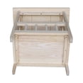 thumbnail image 6 of Pemberly Row 1 Shelf Solid Para Wood Magazine End Table in Natural, 6 of 8