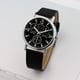 thumbnail image 3 of Reloj de cuarzo para hombre, relojes para hombre, relojes de tres esferas, reloj de cuarzo para hombre, reloj con correa de cristal azul, reloj para hombre, 3 of 5