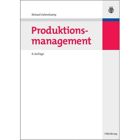 Produktionsmanagement, (Paperback)