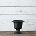 thumbnail image 6 of Root & Vessel Classic Urn Planter, Black, 14", 6 of 6