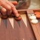 thumbnail image 4 of Set de juego de backgammon Yellow Mountain Imports Pasadena Wood, 4 of 8