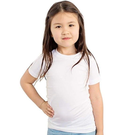 Fun and Function's Crisp White Tagless Short Sleeves Hug Tee Shirt for Deep Pressure for Kids with Sensory Issues White Ages 12-13