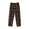 thumbnail image 4 of Balery Monster Truck print Men's Pajama Pants,Ultra Lightweight Pjs,Lounge Pant-Small, 4 of 9