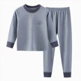 thumbnail image 3 of Paguaki Boy Kids Fall Pajamas Big Boys Girls Pajamas Set Kids PJs Cotton Warm Fleece Lined Sleepwear Fall Winter Homewear, 3 of 4