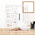 thumbnail image 4 of Tabletop Jewelry Stand Multi-layer Jewelry Display Storage Holder Necklace Earring Hanging Rack, 4 of 9
