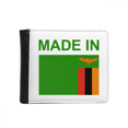 thumbnail image 1 of Zambia Country Love Flip Bifold Faux Leather Wallet  Multi-Function Card Purse, 1 of 4