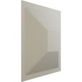 thumbnail image 2 of Ekena Millwork 11 7/8"W x 11 7/8"H Diane EnduraWall Decorative 3D Wall Panel, UltraCover Satin Blossom White (Covers 0.98 Sq. Ft.), 2 of 6