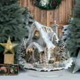 thumbnail image 6 of Christmas Winter Village House, Acrylic Scene Village House Building, Christmas Tabletop Ornaments Home Decoration（2D）, 6 of 6