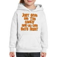 thumbnail image 3 of Awkward Styles Halloween Hoodies for Kids Boys Girls Give me the Candy Hooded Youth Sweatshirt, 3 of 5