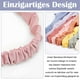 thumbnail image 5 of Paquete de 8 diademas elásticas para mujer, pañuelos de gasa, turbantes para el cabello, pañuelo triangular bohemio, turbante elástico ajustable para yoga para mujeres y niñas, 5 of 7
