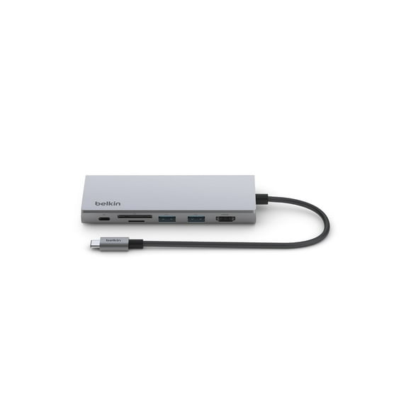 Belkin CONNECT USB-C 7-in-1 Multiport Adapter - Docking station - USB-C - HDMI - 2.5GbE