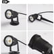 thumbnail image 5 of Focos LED redondos IP65, impermeables, COB, lámpara de techo de aluminio, foco de luz para cocina, ducha, baño, iluminación interior y exterior, 5 of 5