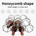 thumbnail image 6 of Black Countertop Wine Rack,Metal Wine Bottle Rack 9 Bottles,Counter Wine Rack for Wine Storage,Heavy Duty Wine Racks Countertop,Small Wine Rack,Table Top Wine Rack,Wine Rack Countertop,No Assembly, 6 of 6