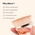 thumbnail image 2 of Foundation Makeup Brush, Kabuki Hexagon Face Blush Liquid Powder Foundation Brush for Blending Liquid, Cream or Flawless Powder Cosmetics (Crystal Gold), 2 of 5