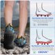 thumbnail image 5 of Zapatos acuáticos CROVA con empuñaduras de tacón integradas para niños, senderismo, playa, 5 of 9