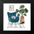 thumbnail image 2 of Borges, Victoria 15x15 Black Modern Framed Museum Art Print Titled - Homebody I, 2 of 5