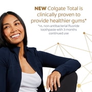 Colgate Total Active Prevention Whitening Gel Toothpaste, Mint, 3 Pack, 5.1 oz